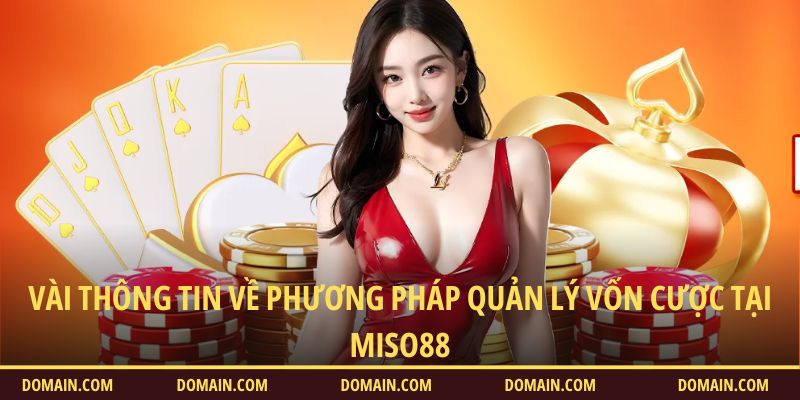Vài thông tin về phương pháp quản lý vốn cược tại Miso88